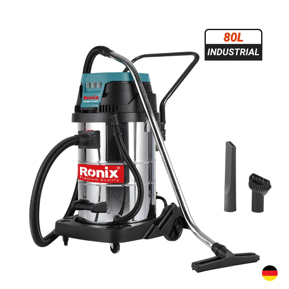 Aspiradora Industrial 80L 3000W RONIX 1280 Aspiradora Industrial 3000W 80L RONIX 1280 - Imagen 1