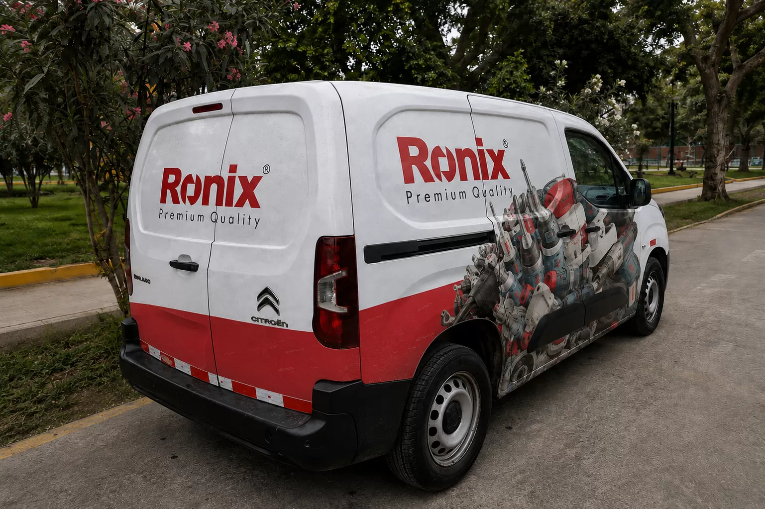 Vehículo de distribución Ronix Perú